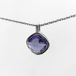 Swarovski | Tanzanite Crystal Pendant